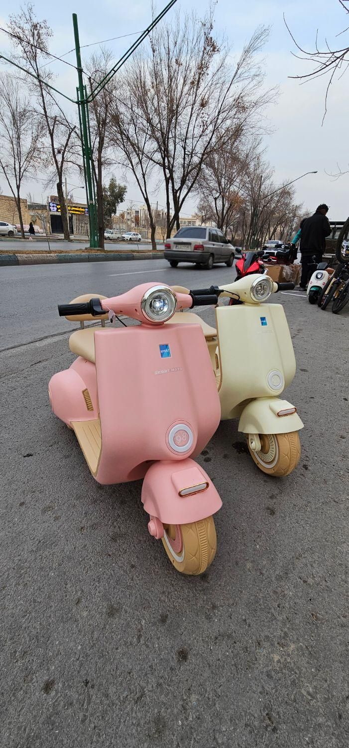 ماشین موتور شارژی پاستیل وسپا 48 ماهه چکی بخر|اسباب و اثاث بچه|اصفهان, ناژوان|دیوار