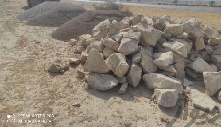 سنگ ماسه شن مخلوط ماسه بادی مصالح ساختمانی|مصالح و تجهیزات ساختمان|بندر ماهشهر, |دیوار