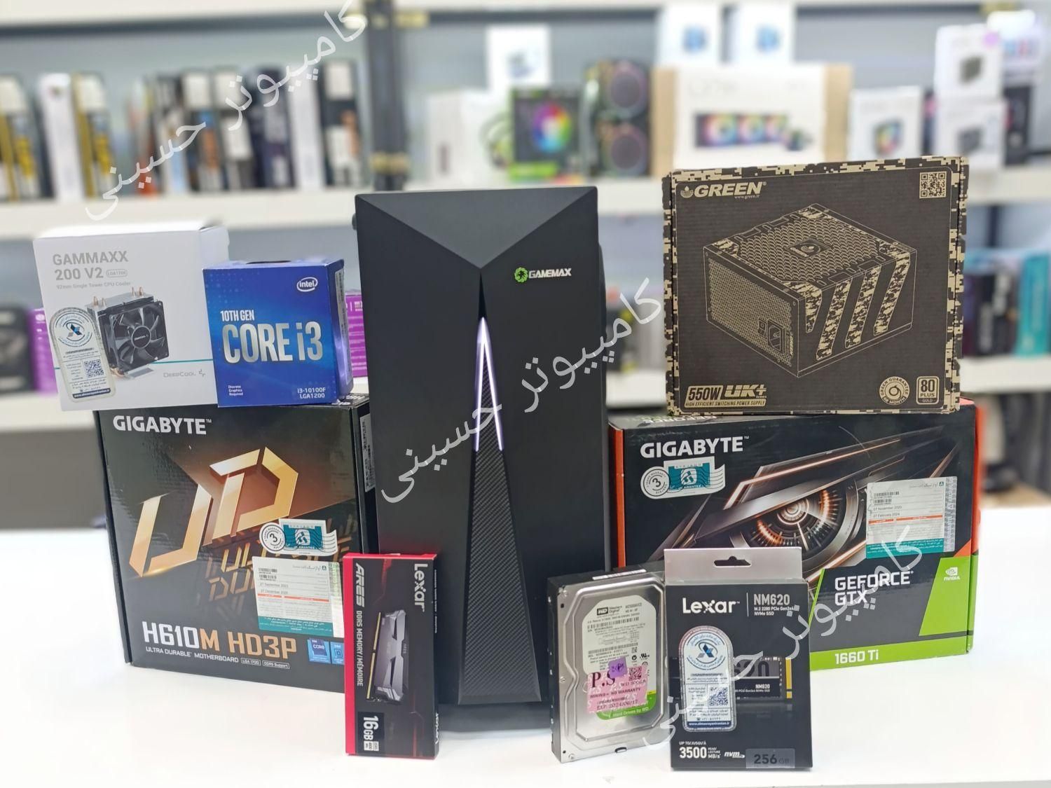 کیس رندرینگ حرفه ای نسل ۱۲ DDR5 گرافیک 1660TI|رایانه رومیزی|مشهد, حجت|دیوار