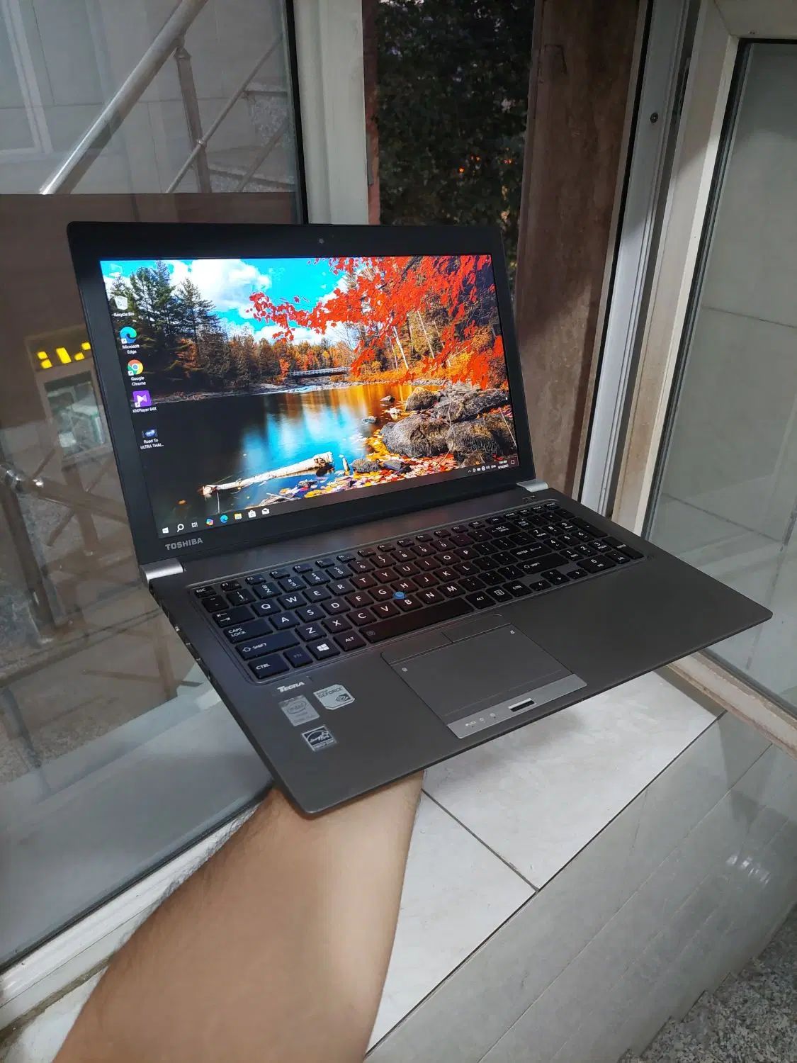 لپ‌تاپ توشیبا i7 با گرافیک مجزا GeForce در حد نو|رایانه همراه|تهران, مینای جنوبی|دیوار