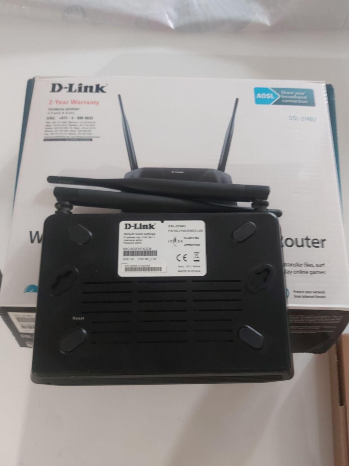 مودم D-Link تمیز بدون ایراد|مودم و تجهیزات شبکه|تهران, فلسطین (میدان انقلاب)|دیوار