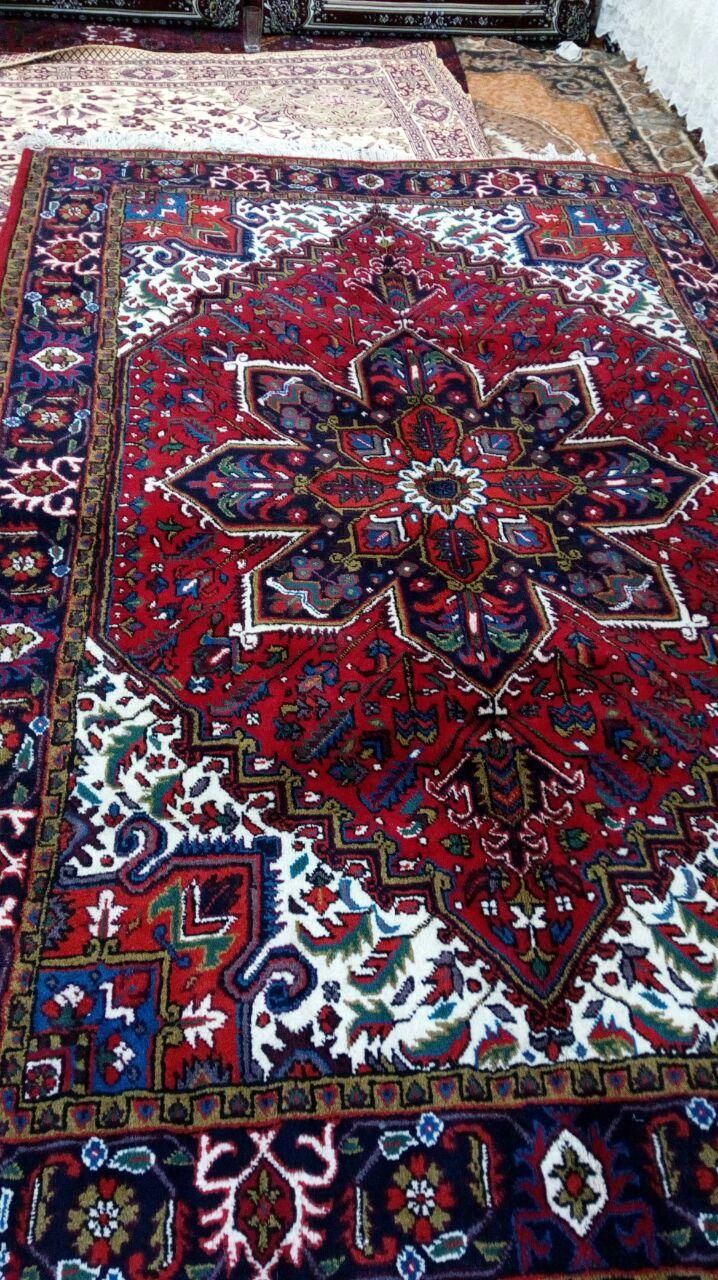 یک جفت فرش دستبافت ۶متری مهربان نو نو|فرش|بناب, |دیوار