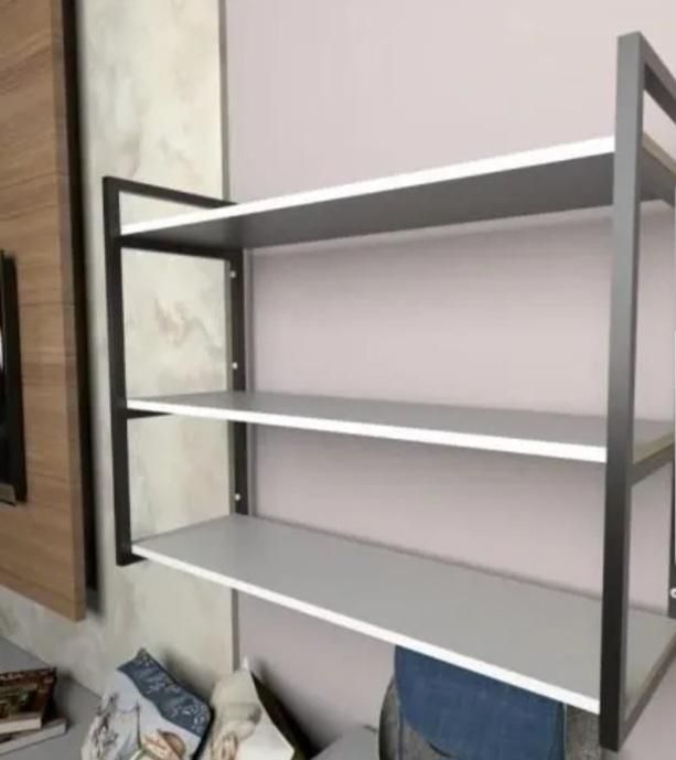 استند سه طبقه ای دیواری وزمینی|کتابخانه، شلف، قفسههای دیواری|قم, ولیعصر|دیوار