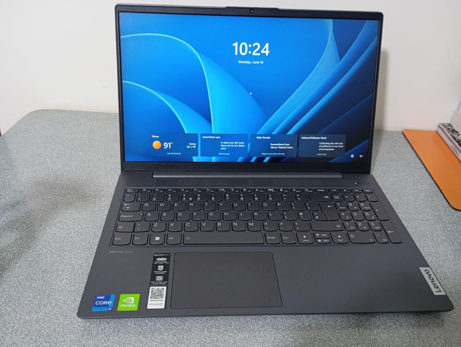 لپ تاپ لنوو Lenovo Idea pad5 core i7|رایانه همراه|قوچان, |دیوار