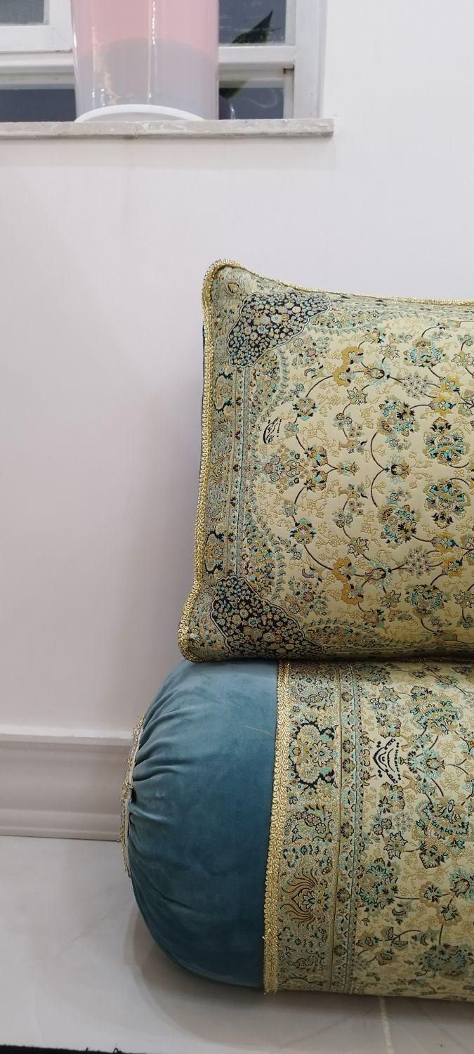 رو بالشتی ترمه|رختخواب، بالش، پتو|یاسوج, |دیوار