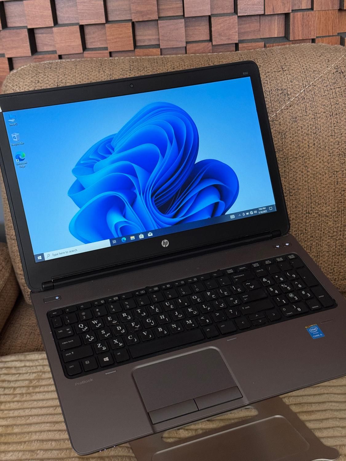 لپتاپ HP رم هشت گیگابایت هارد ۵۰۰|رایانه همراه|کرمان, |دیوار