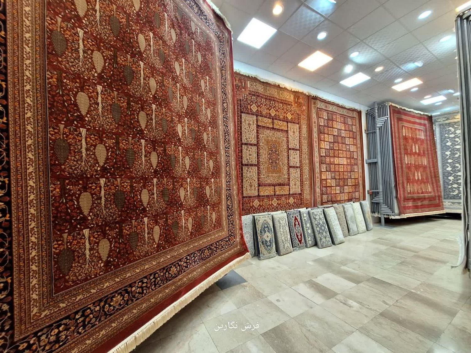 فرش درختی تبریز ۱۲ متری ۷۰۰ شانه میکرو فیلامنت|فرش|مشهد, امیر|دیوار