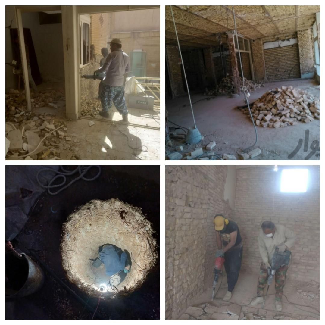 تخریب کار ساختمان صفر تا صد و مغنی چاه|خدمات پیشه و مهارت|قم, باسکول|دیوار