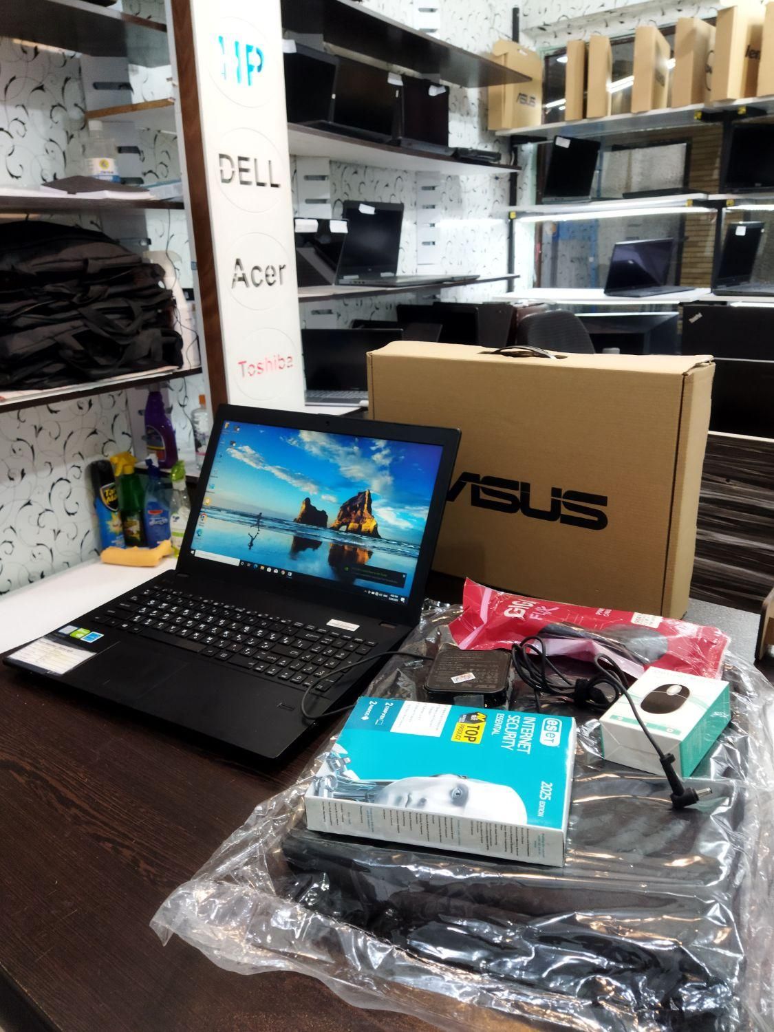 لپتاپ 17 اینچ ایسوسcori7|رایانه همراه|شهرکرد, |دیوار