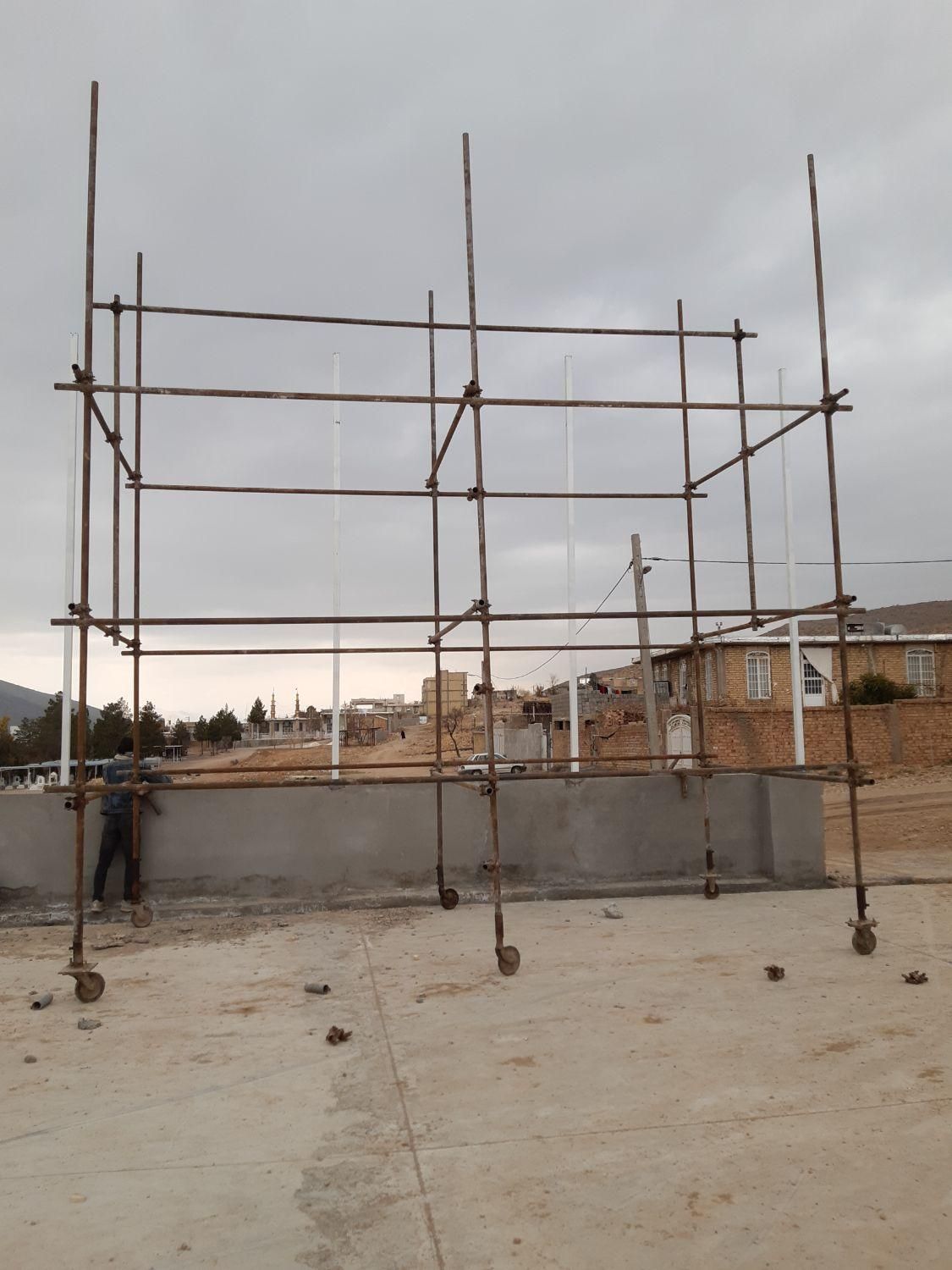 داربست فلزی کوهمره. سیاخ. خانزنیان. مرودشت|خدمات پیشه و مهارت|شیراز, شهرک امیر کبیر|دیوار