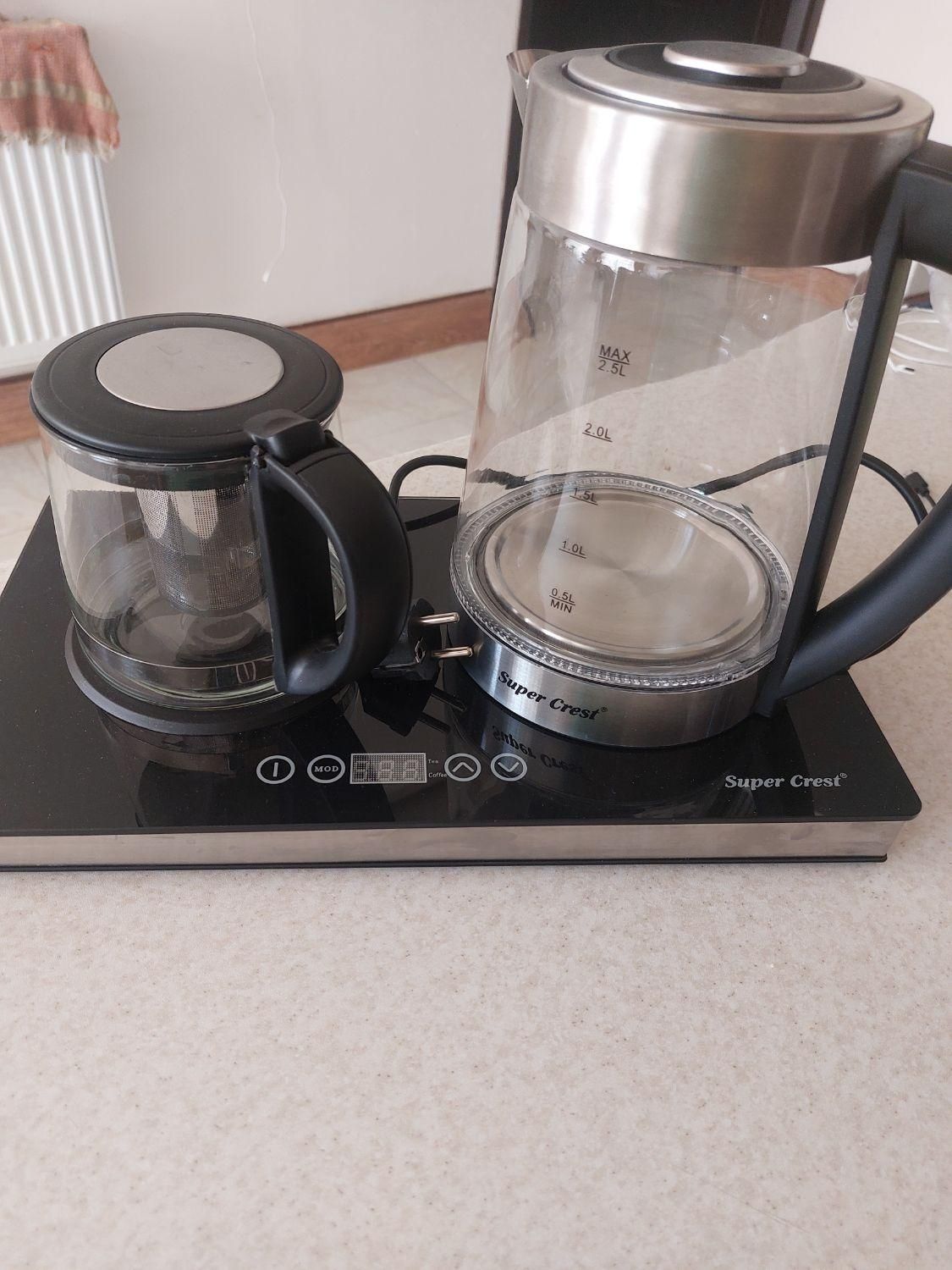 چای ساز کنار همی تمیز و نو مارک سوپر کرست|سماور، چایساز، قهوهساز|نجفآباد, شهید بهشتی|دیوار