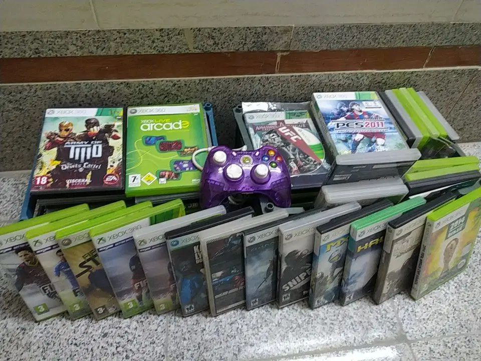 انواع بازی های X box360 به همراه دسته بازی|کنسول، بازی ویدئویی و آنلاین|اصفهان, ملاصدرا|دیوار