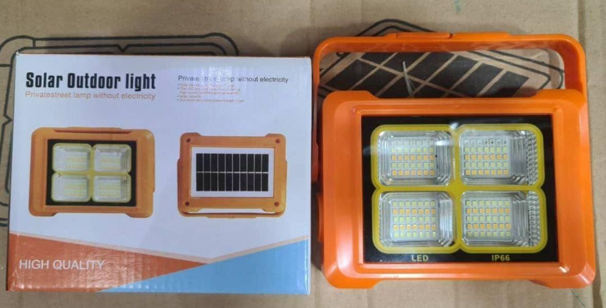 چراغ شارژی و پروژکتور شارژی دارای پنل خورشیدی|لامپ و چراغ|شیراز, دکتر حسابی|دیوار