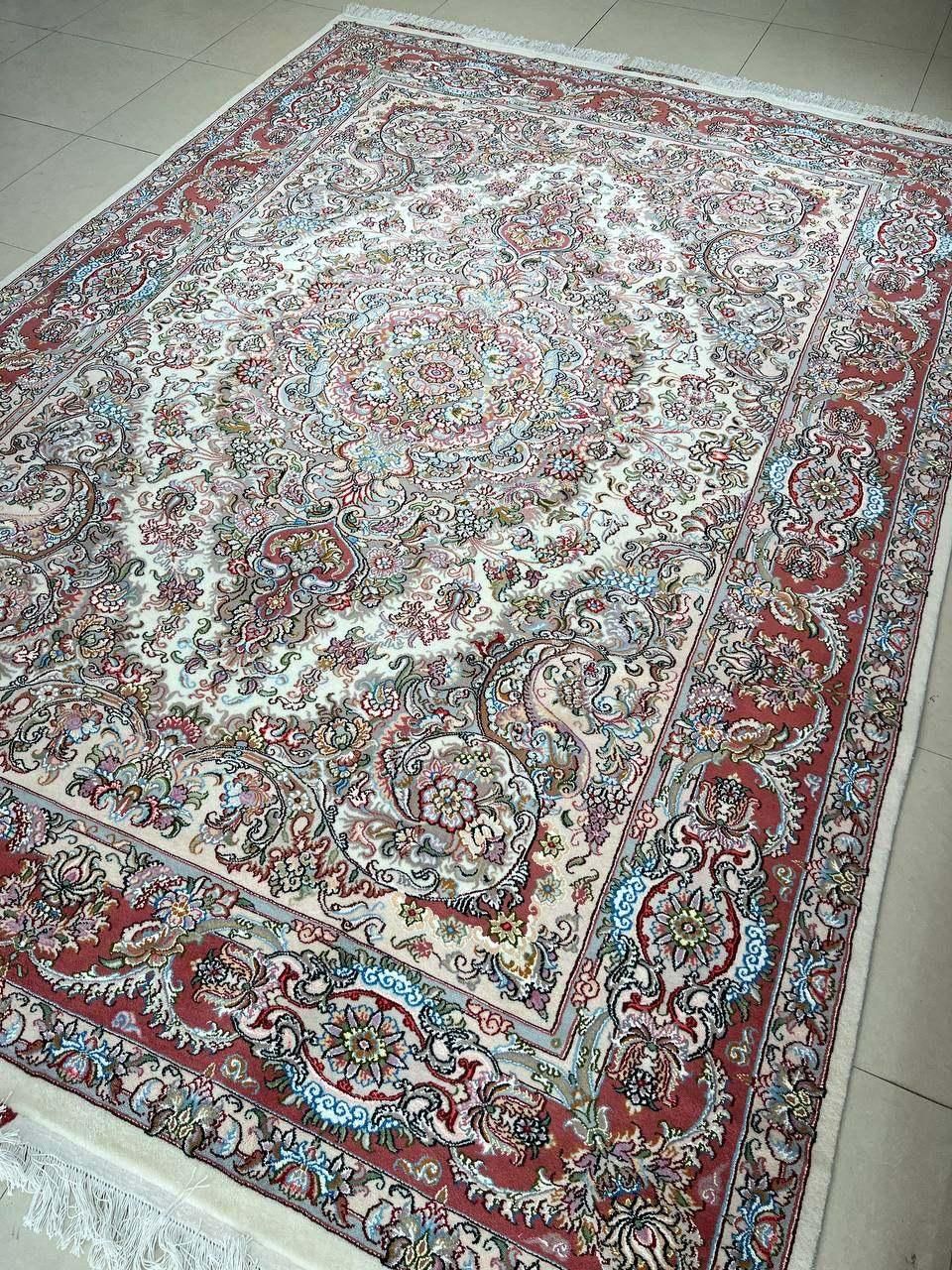 جفت 9متر خطیبی فرش دستباف طرح تبریز ازبافنده اقساط|فرش|کرج, فاز ۱ مهرشهر|دیوار