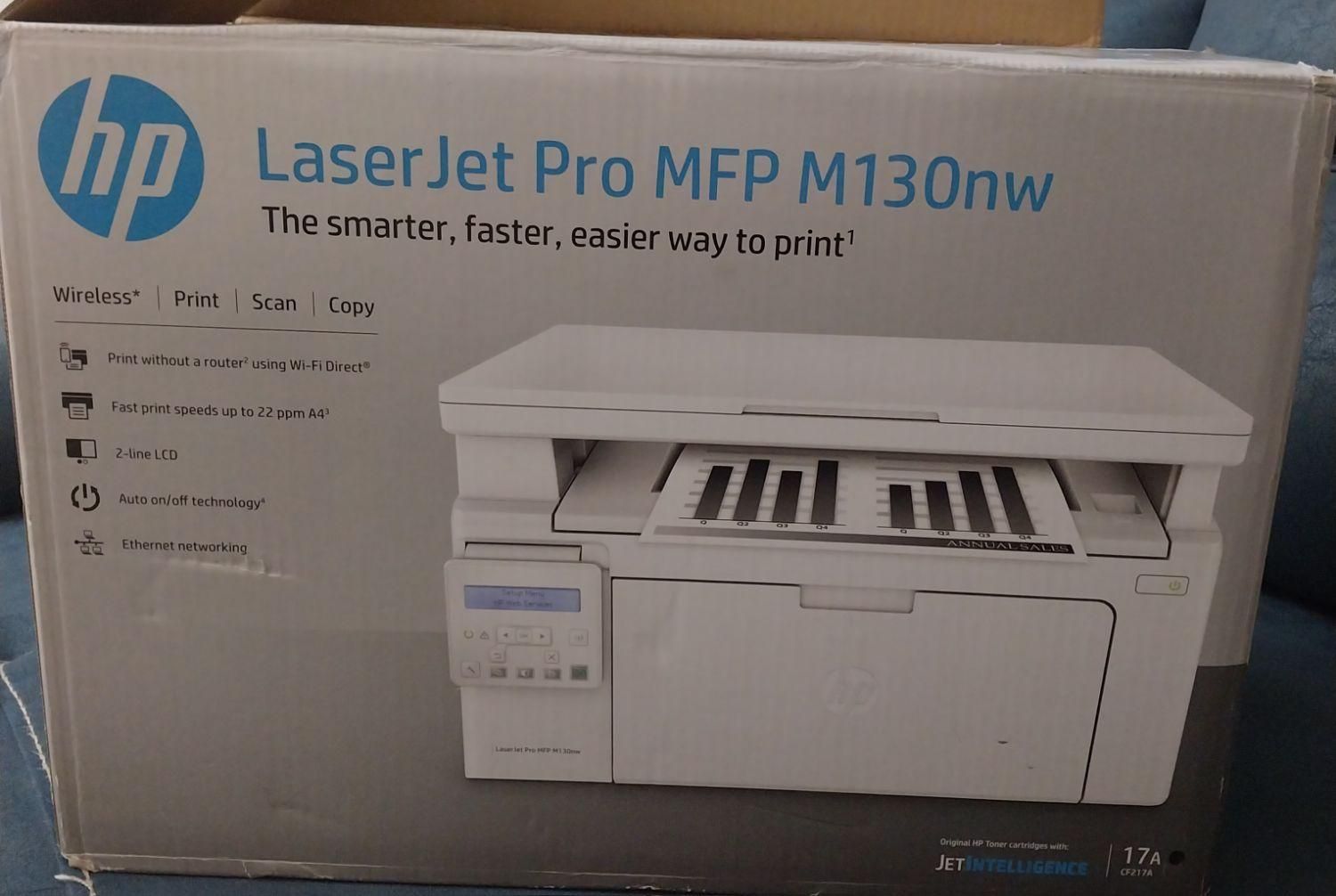 پرینتر hpm130nw|پرینتر، اسکنر، کپی، فکس|اصفهان, بهارستان|دیوار