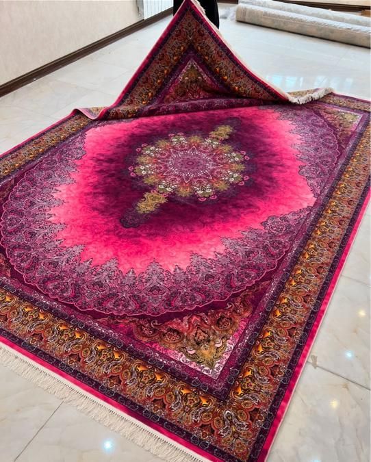 فرش شاه گل کاشان 1200شانه 6و9و12متری ست کامل|فرش|شیراز, شهرک سراج‎|دیوار