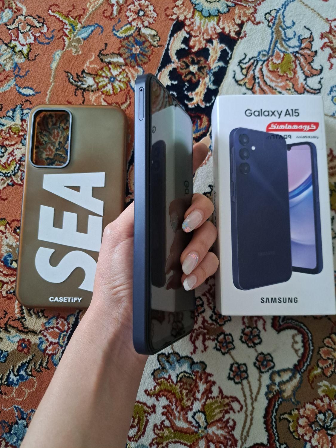 سامسونگ Galaxy A15 با حافظهٔ ۱۲۸ گیگابایت|موبایل|تهران, آهنگ|دیوار