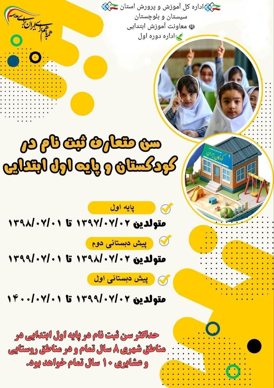 آمادگی و دبستان ندای فاطمه  ثبت نام می‌کند|خدمات آموزشی|زابل, |دیوار