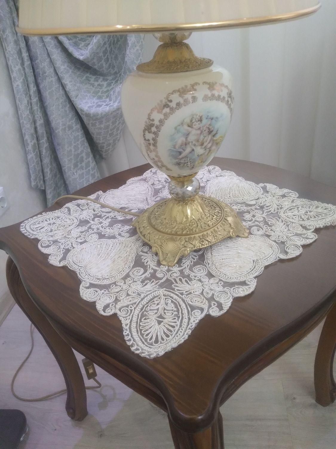 ۲عدد اباژور دکوری|چراغ خواب و آباژور|اردبیل, |دیوار