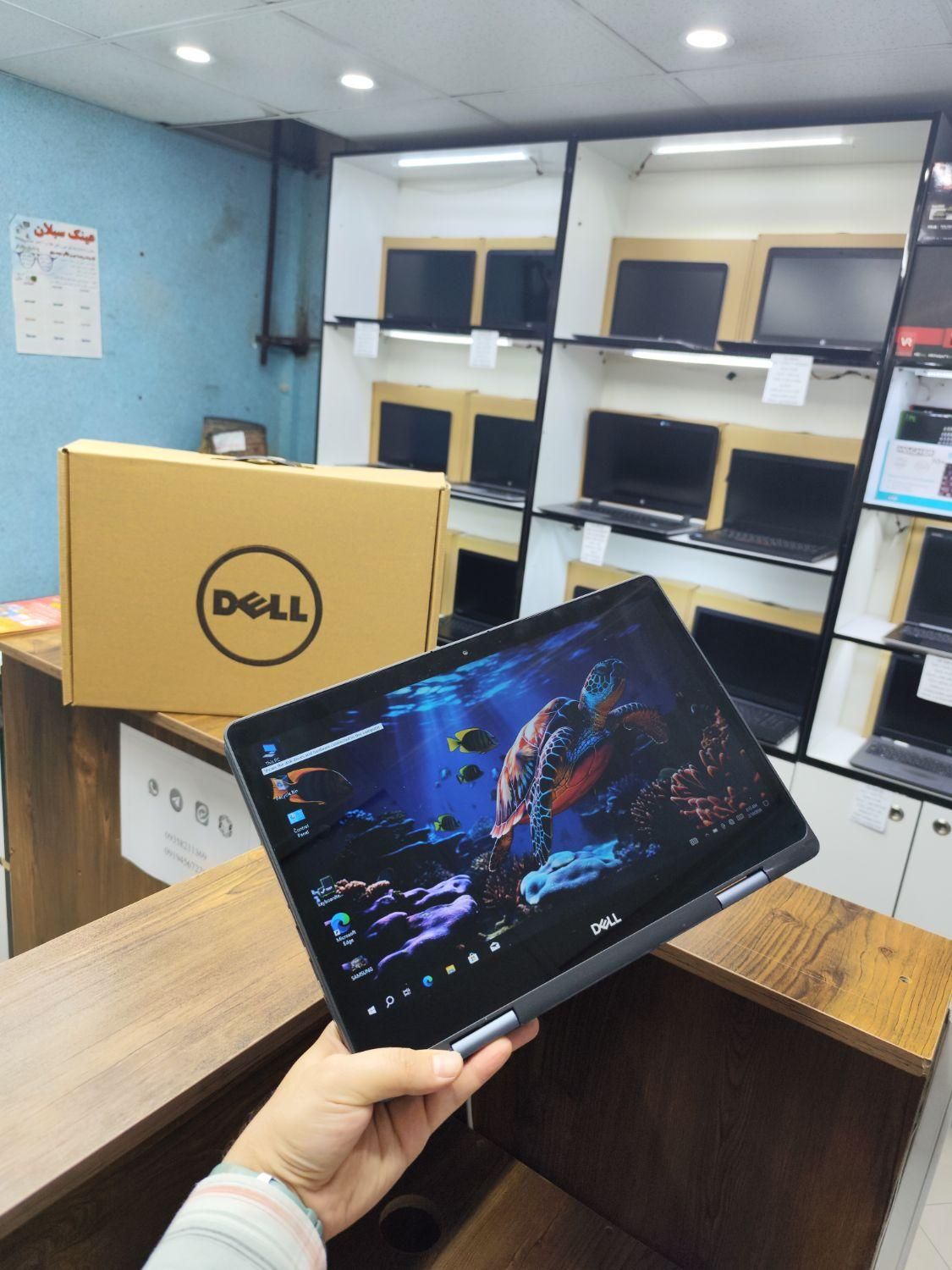 لپ تاپ dell نسل هشتم تاچ ۳۶۰|رایانه همراه|گلستان (تهران), |دیوار