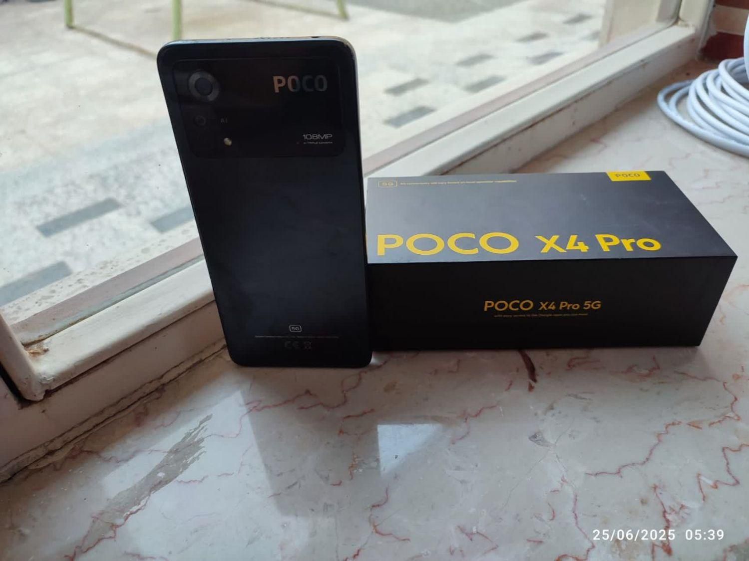 شیائومی پوکو X4 پرو 5G با حافظهٔ ۱۲۸ گیگابایت|موبایل|خمینی‌شهر, |دیوار