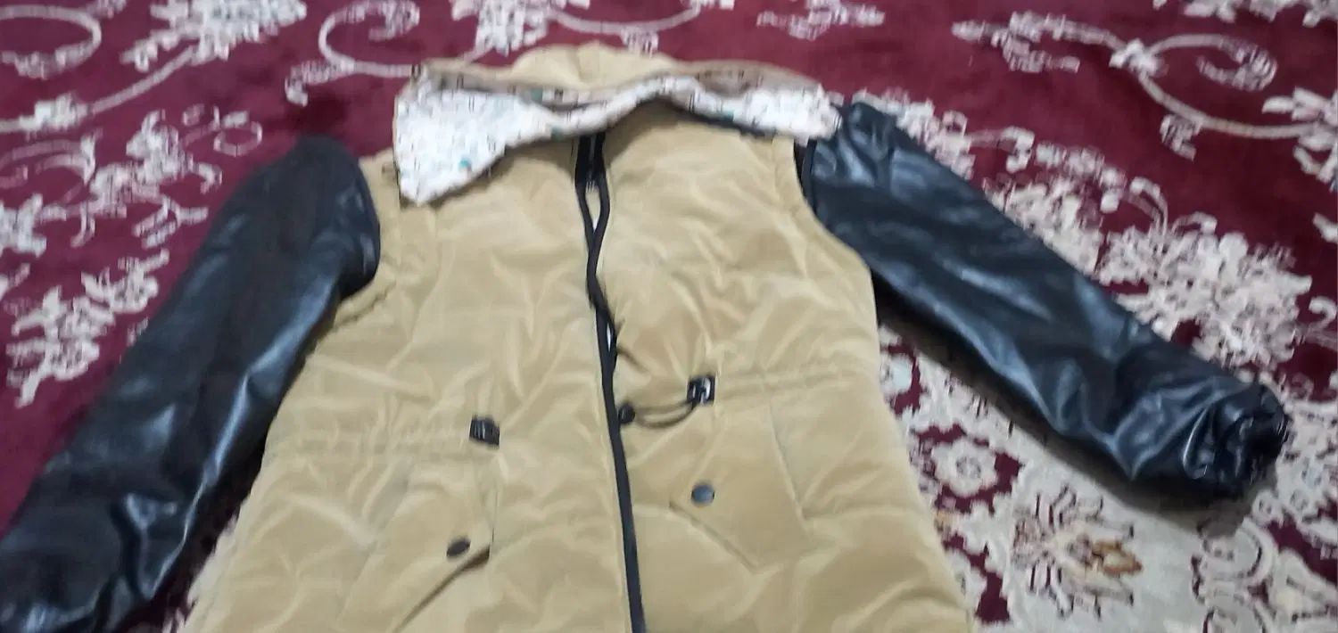 پافر  نو کرم رنگ سایز ۴۶ و  آجری رنگ در حد نو|لباس|تربت جام, میرقوام الدین|دیوار