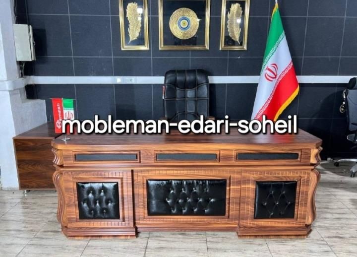مبلمان اداری تمام ام دی اف میز مدیریت و کارمندی|دفتر کار|تهران, یافت آباد جنوبی|دیوار