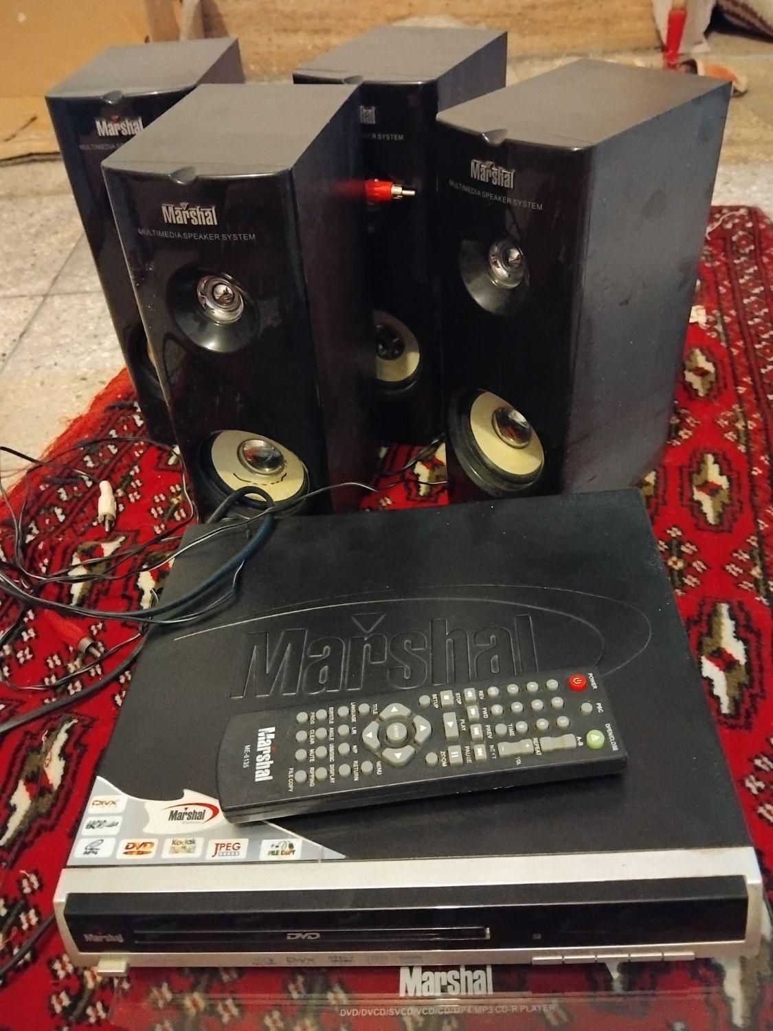 دی وی دی مارشال با ۴تا تا باند وفلش خور|پخش‌کننده DVD و ویدیو|تهران, افسریه|دیوار