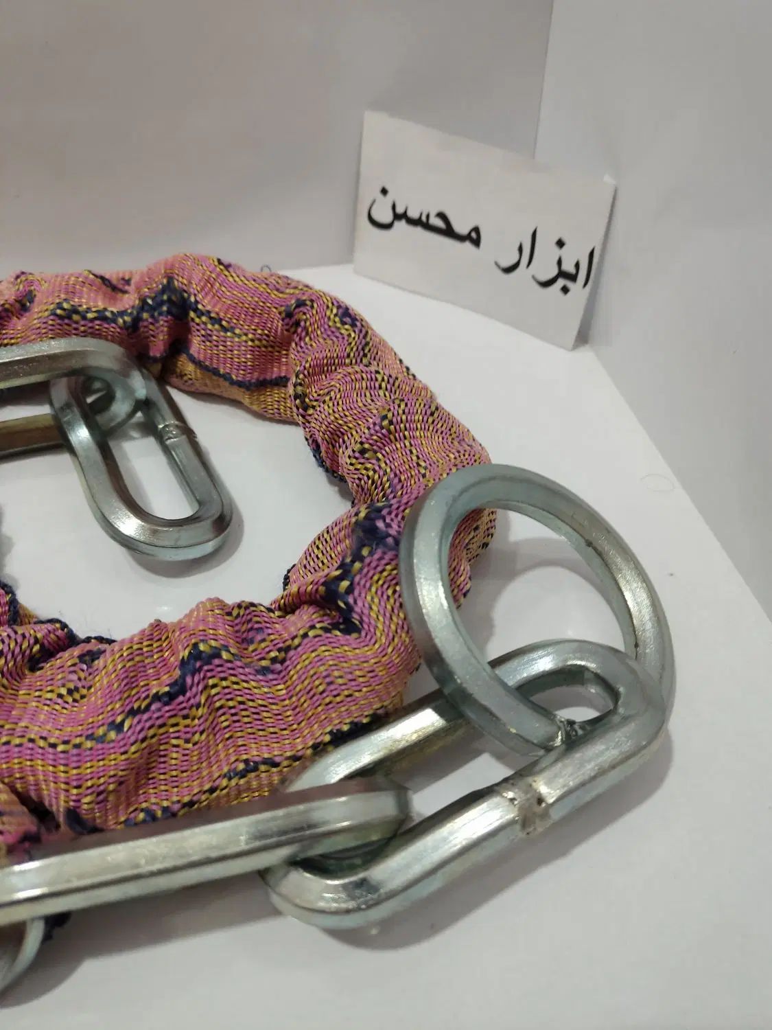 زنجیر تمام فولاد روکشدار قفل ماشین موتور ، نو|قطعات یدکی و لوازم جانبی|سبزوار, هویزه|دیوار