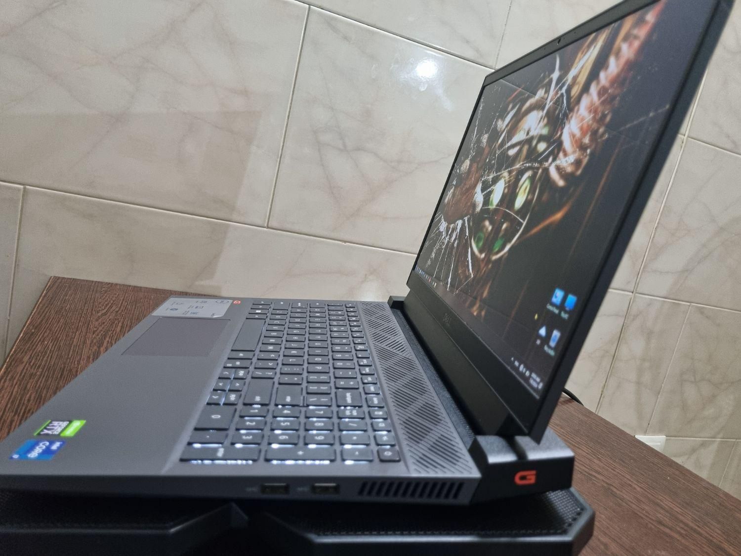 لپ تاپ گیم نسل 12 اینتل Dell g15 5520 130 w 2022|رایانه همراه|شیراز, میانرود|دیوار