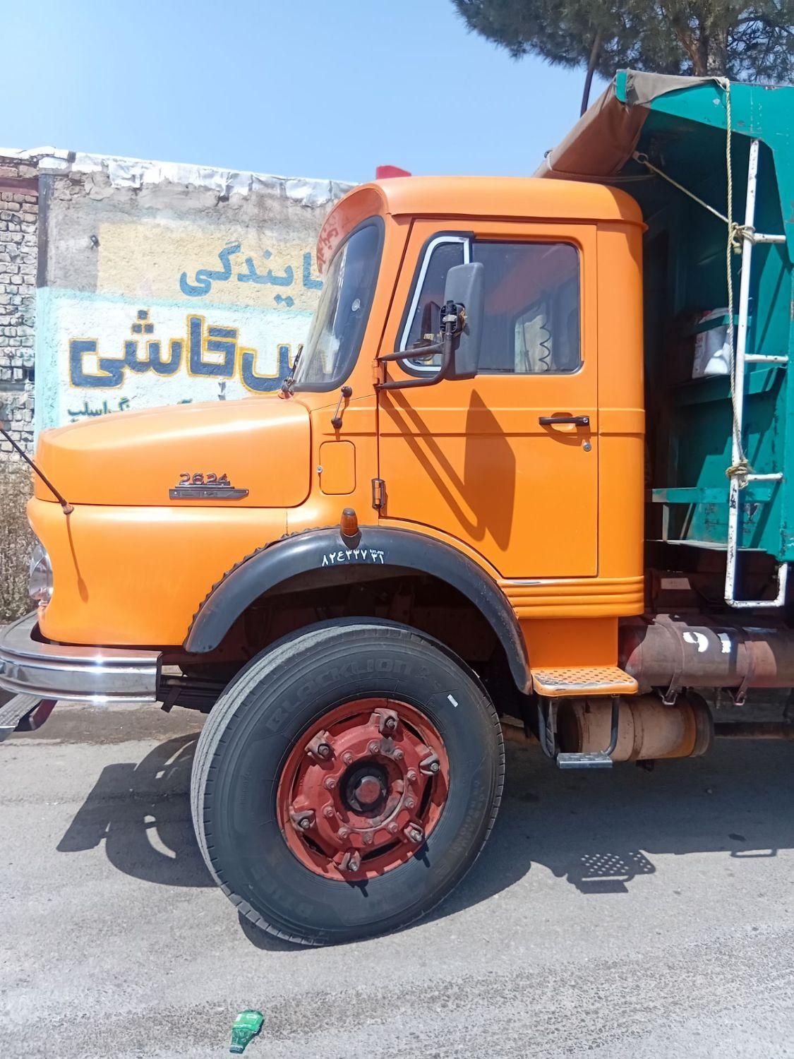 کمپرسی بنز دهچرخ|خودرو سنگین|کرمانشاه, |دیوار