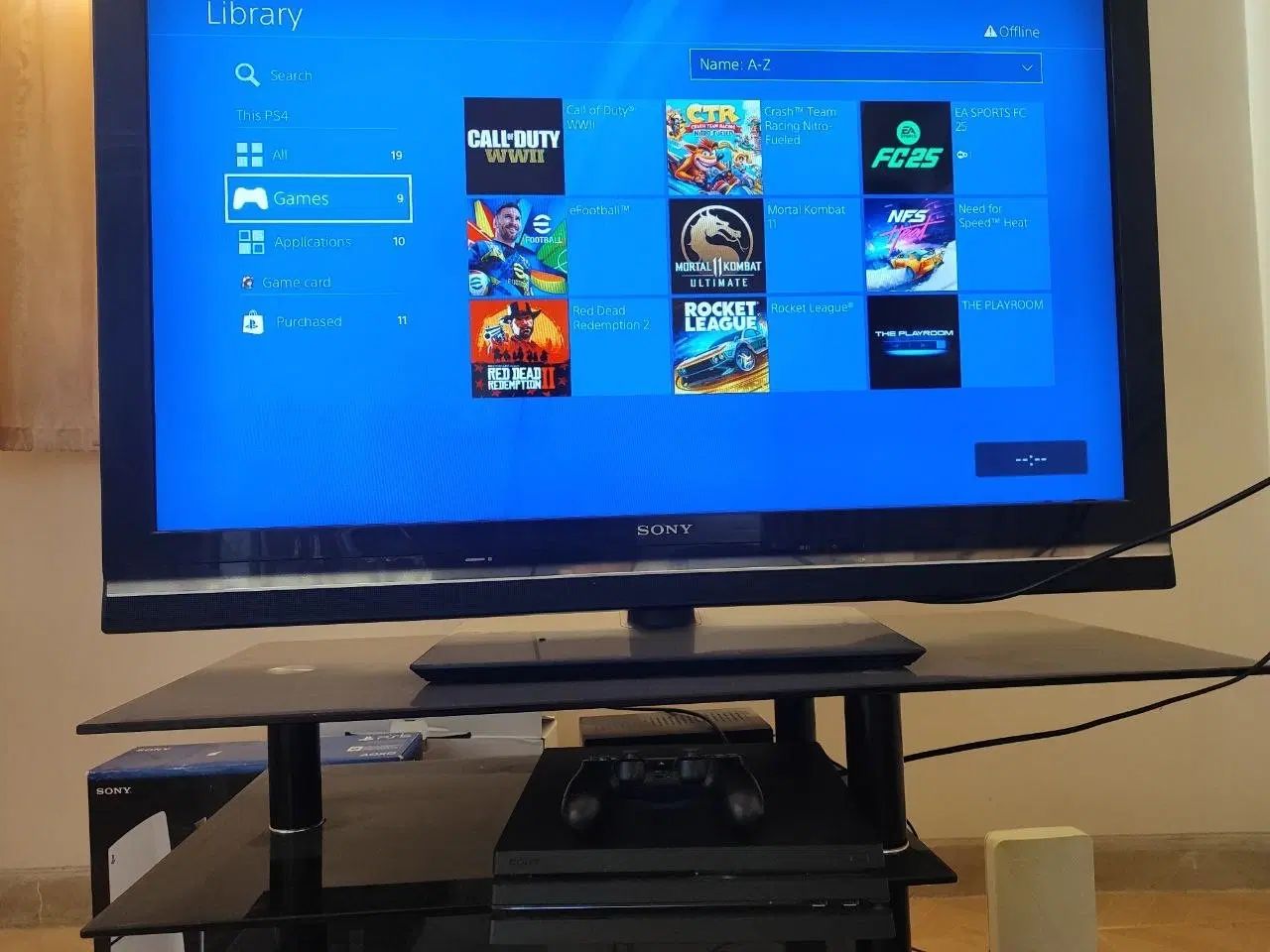 ps4 pro دو دسته با فول بازی|کنسول، بازی ویدئویی و آنلاین|اصفهان, طامه|دیوار