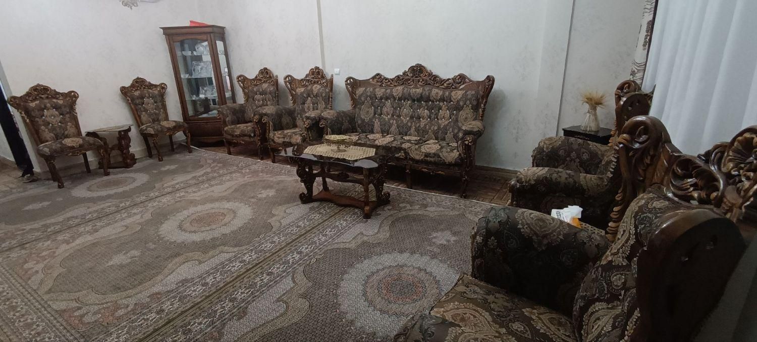 مبل استیل،سلطنتی از چوب اصل گردو|مبلمان خانگی و میز عسلی|ماهدشت, |دیوار
