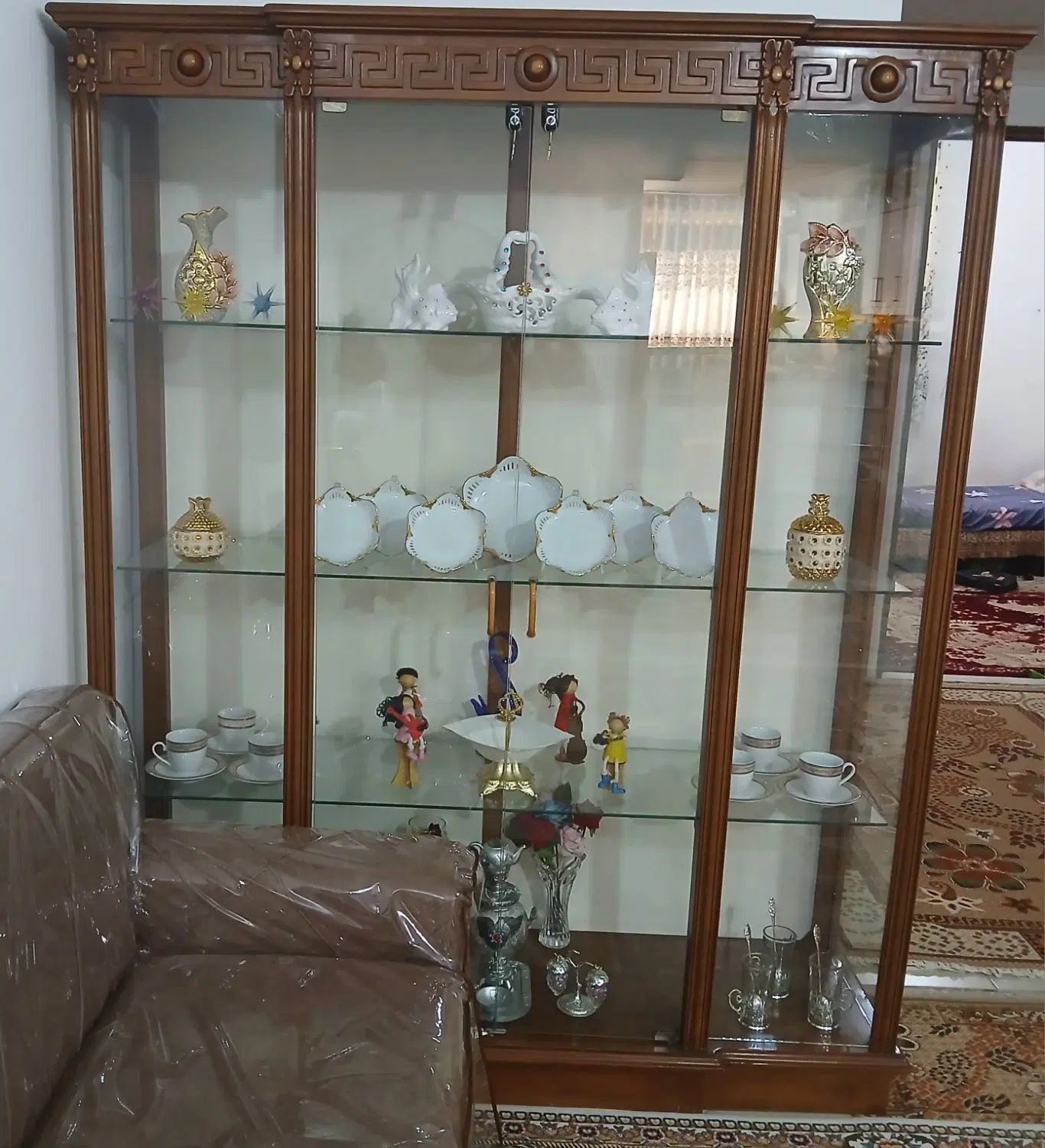 گنجه|بوفه، ویترین، کنسول|مشهد, توس (بلوار توس)|دیوار