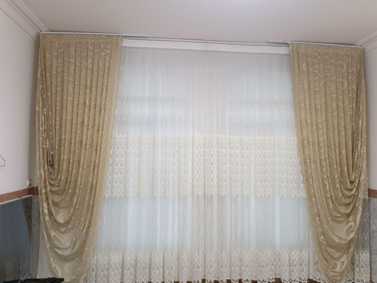 پرده وشنل|پرده، رانر، رومیزی|جوانرود, |دیوار