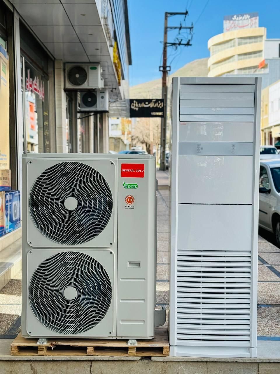 کولرگازی ایستاده جنرال گلد،اقتصادی،کم مصرف،پرقدرت|کولر گازی و فنکوئل|بانه, |دیوار