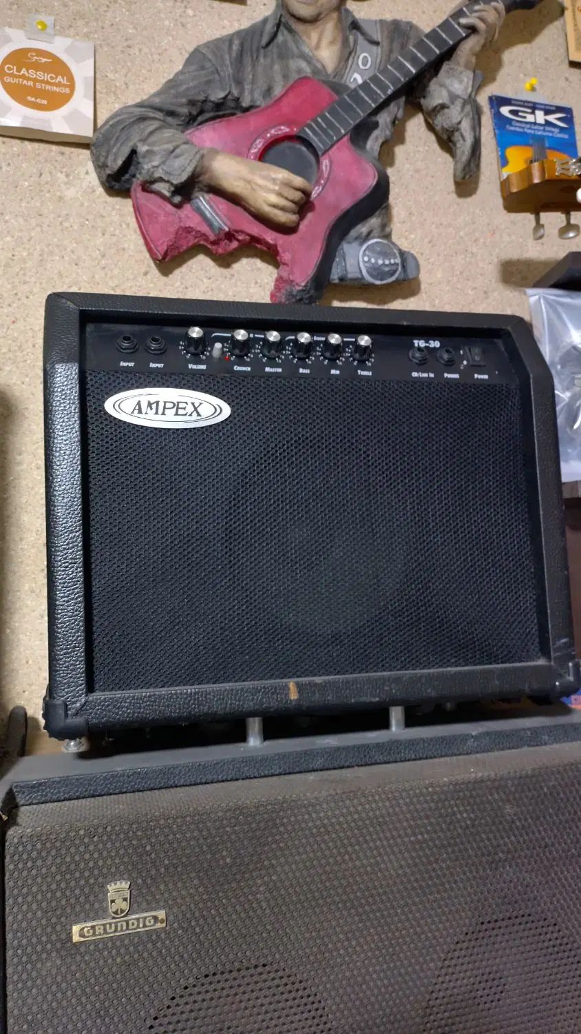 امپلیفایر گیتار الکتریک Ampex - 30 وات|گیتار، بیس، امپلیفایر|تهران, حر|دیوار
