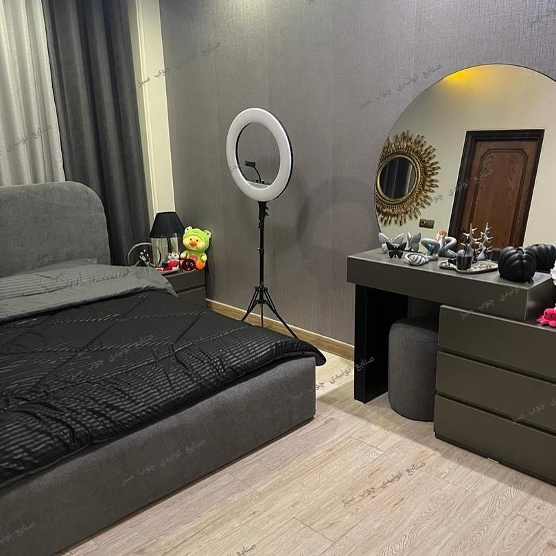 سرویس خواب مدل تِدی کد 24 مشکی MDF|تخت و سرویس خواب|همدان, |دیوار