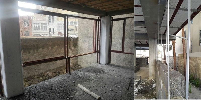 والپست، بست رادیکالی و تخت، ناودانی منقطع والپست|مصالح و تجهیزات ساختمان|تهران, دانشگاه شریف|دیوار