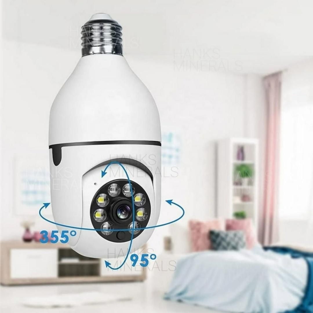 چشمی همیشه هوشیار/دوربین لامپی چرخشی مدل Smart Eye|دوربین مداربسته|کرمانشاه, |دیوار