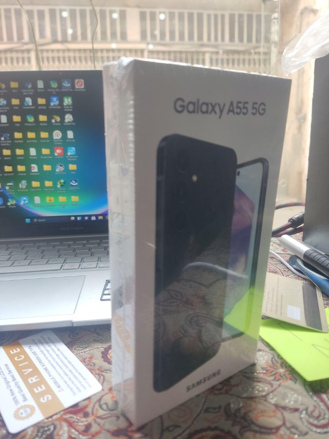سامسونگ Galaxy A55 با حافظهٔ ۲۵۶ گیگابایت|موبایل|کلاردشت, |دیوار