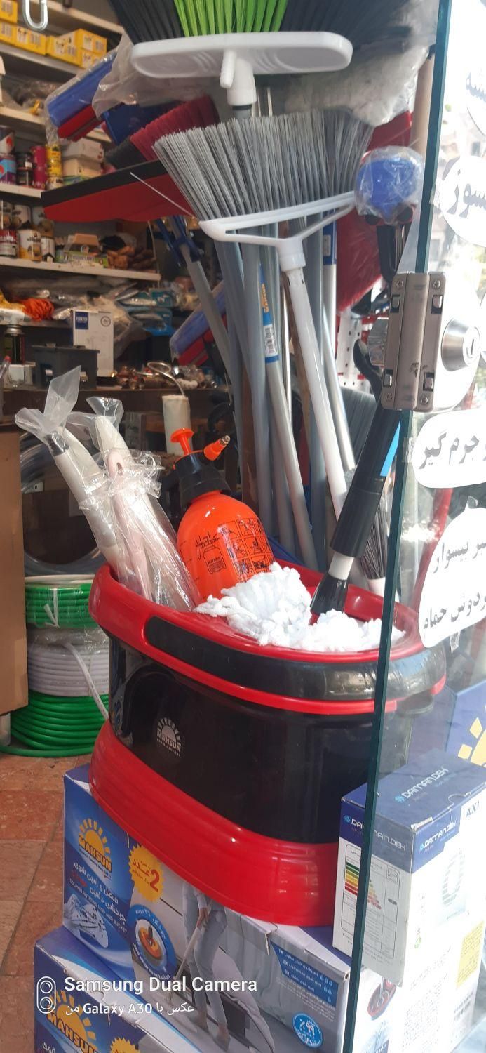 انواع محصولات مهسان جارو و طی و طی سطلی چرخشی|لوازم نظافت|مشهد, صیاد شیرازی|دیوار
