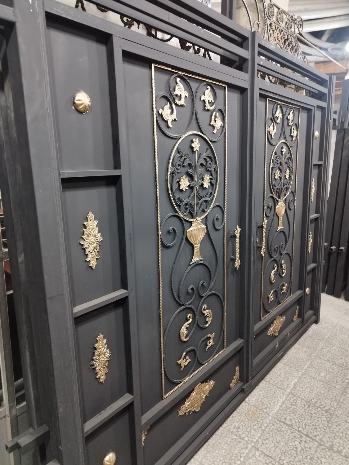 درب اهنی /انباری/آکاردئون|مصالح و تجهیزات ساختمان|سنگر, |دیوار