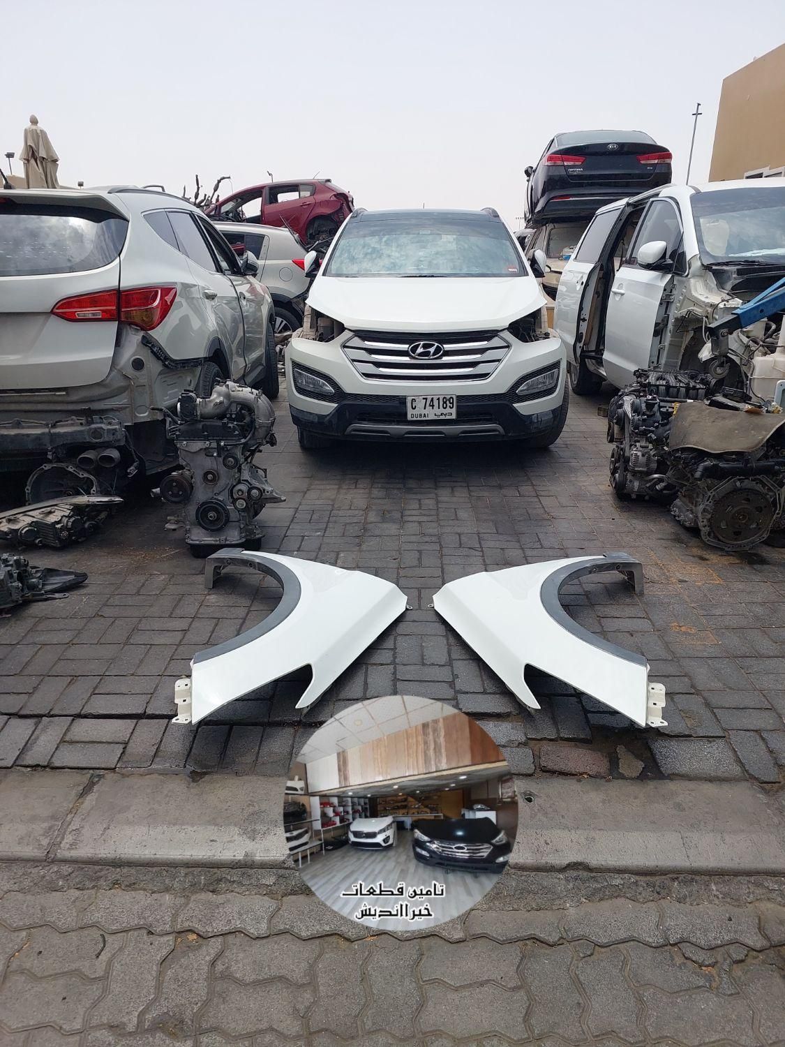 قطعات سانتافه / درب صندوق کاپوت سپر سقف گلگیر چراغ|قطعات یدکی و لوازم جانبی|تهران, آرژانتین|دیوار