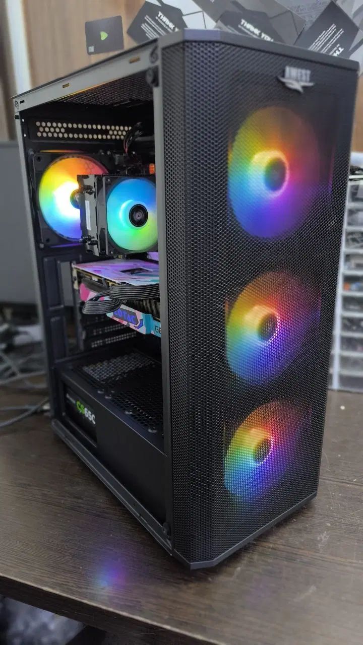 کیس گیمینگ و رندر i3 12100f + RX580 8GB|رایانه رومیزی|تهران, فلسطین (میدان انقلاب)|دیوار