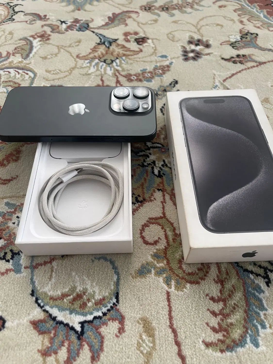 اپل iPhone 15 Pro با حافظهٔ ۲۵۶ گیگابایت ریجسترشده|موبایل|تهران, جیحون|دیوار
