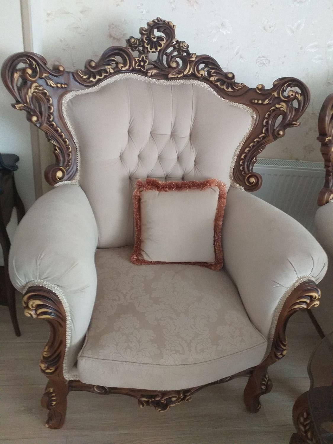 مبلمان سلطنتی|مبلمان خانگی و میز عسلی|گرگان, |دیوار