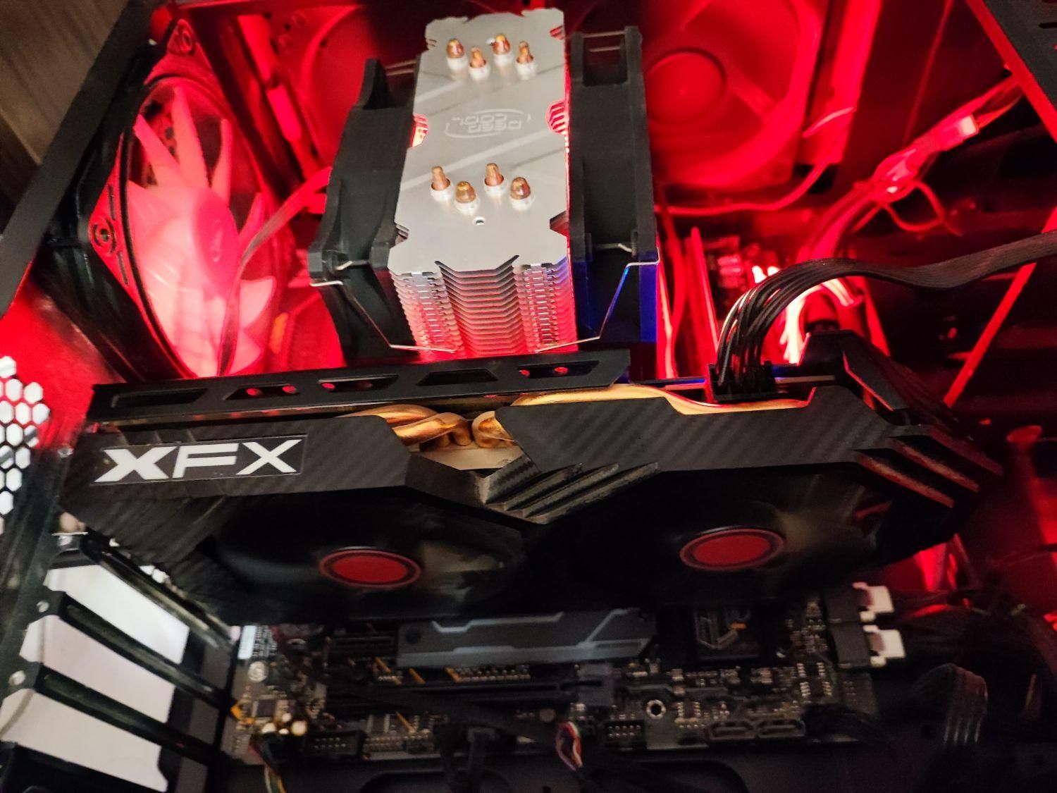 Rx580 XFX 8GB کارت گرافیک|قطعات و لوازم جانبی رایانه|تهران, استخر|دیوار
