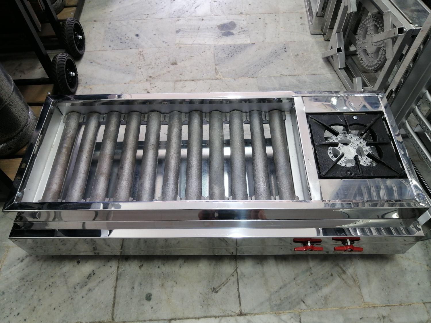 منقل گازی 35×90 کباب پزگازی اجاق دار|اجاق گاز و لوازم برقی پختوپز|مشهد, امیر|دیوار