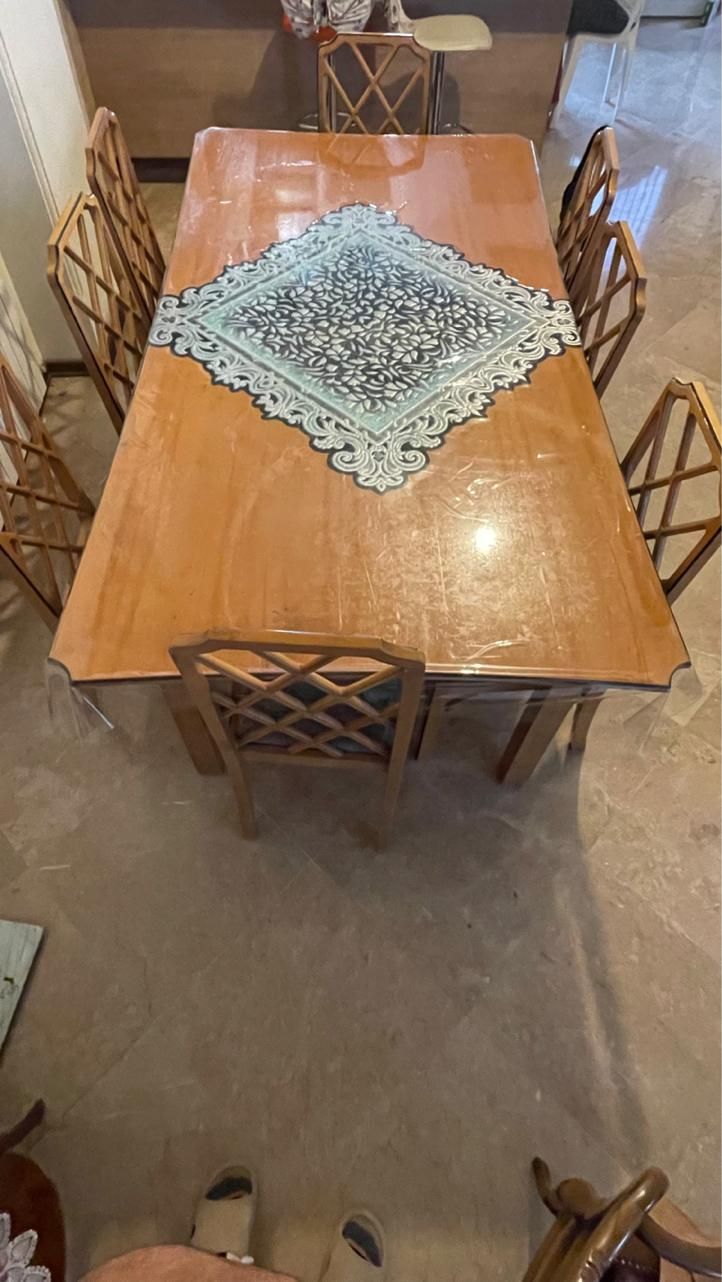 نهارخوری ۸ نفره و مبلمان ۷ نفره کامل|مبلمان خانگی و میز عسلی|تهران, نظامی گنجوی (توانیر)|دیوار
